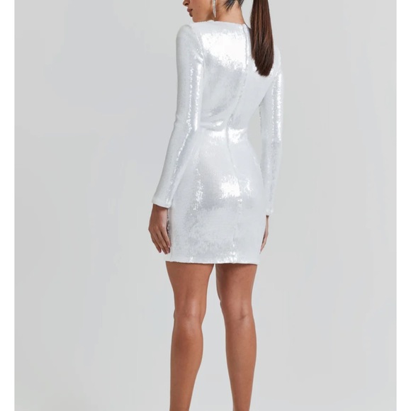 Nadine Merabi Sasha White Dress - Picture 5 of 5